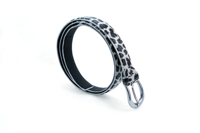 Contra Girls Black Artificial Leather Belt