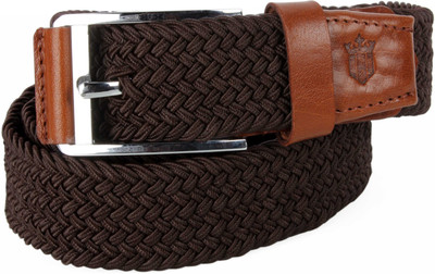 

Louis Philippe Men Brown Synthetic Belt
