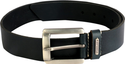 

Woodland Men Blue Genuine Leather Belt