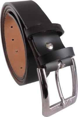 

Elligator Men Formal Black Genuine Leather Belt