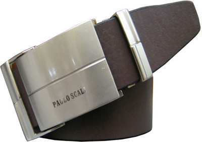 

Paolo Scali Men Formal, Casual Brown, Black Genuine Leather Reversible Belt, Black and brown