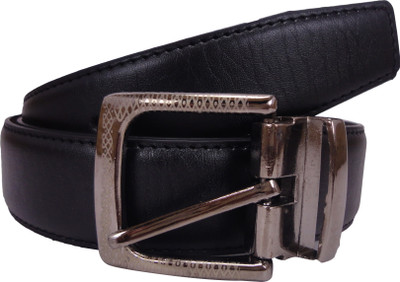 

Revo Men Formal Black Synthetic Reversible Belt
