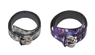 

Robb Club Women Black, Purple Artificial Leather Belt