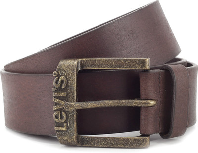 

Levi's Men Brown Genuine Leather, Metal Belt
