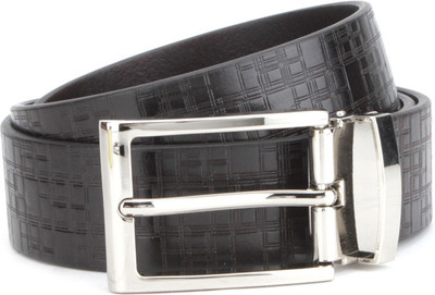

Woodland Men Brown Genuine Leather Reversible Belt, Coffee
