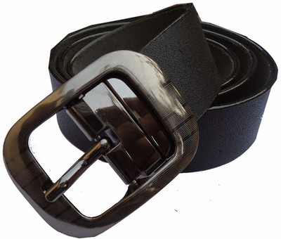 

MMS Men Formal Black Genuine Leather Belt