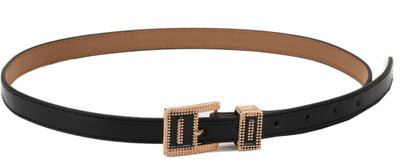 

Tiekart Women Casual Black Metal Belt