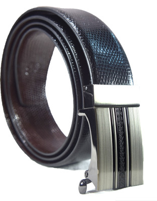 

Moochies Men Formal Black Genuine Leather Belt