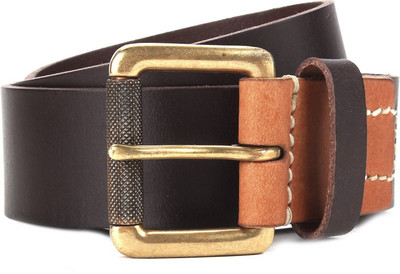 

WAC Men Brown Belt, Dark brown