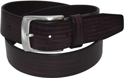 

Pellezzari Men Casual Brown Genuine Leather Belt