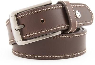 

Hidea Men Brown Genuine Leather Belt
