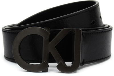 

Calvin Klein Men Black Metal Belt, 999