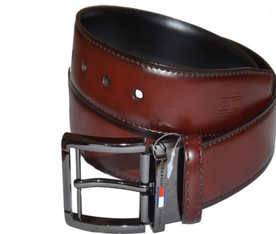 

ShubhBhakti Men Casual, Formal Brown, Black Artificial Leather Reversible Belt, Black;brown