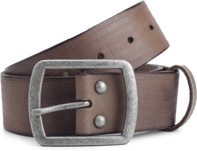 

Superdry Men Tan Metal Belt