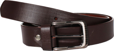 

Klaska Men Formal Brown Genuine Leather Belt