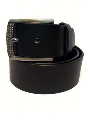 

Skyforest Men Formal Black Genuine Leather Belt