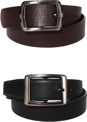 

Lenin Men Casual Black Genuine Leather Belt