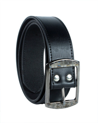

Revo Men Casual Black Synthetic Belt