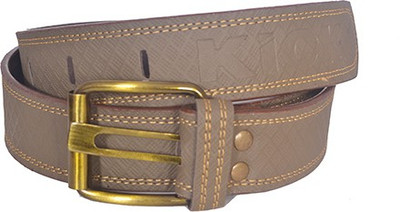 

Aam Shopping Men Grey Artificial Leather Belt