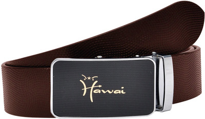

Hawai Men Casual, Formal Brown Genuine Leather Belt
