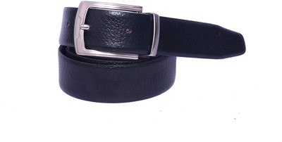 

OODI Men Black Artificial Leather Belt