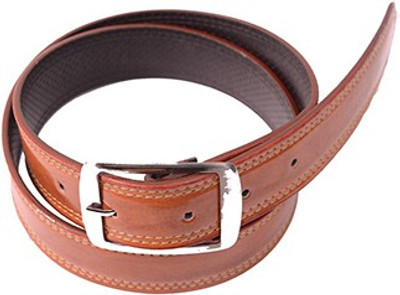 

Aam Shopping Men Brown Artificial Leather Belt