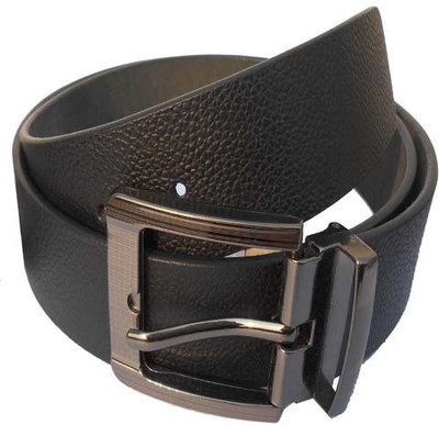 

M&Ms Men Formal Black Genuine Leather Belt