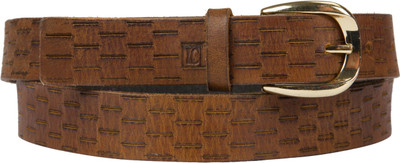 

Leder Concepts Women Formal Brown Genuine Leather Belt