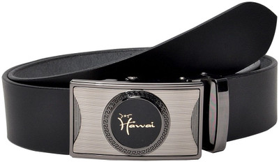 

Hawai Men Casual, Formal Black Genuine Leather Belt