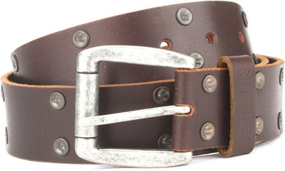 

Pepe Jeans Men Brown Genuine Leather Belt