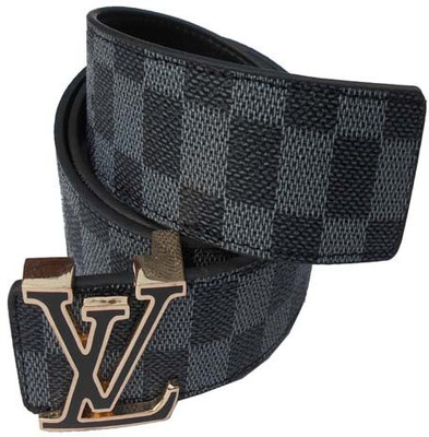

M&Ms Men Casual Black Genuine Leather Belt