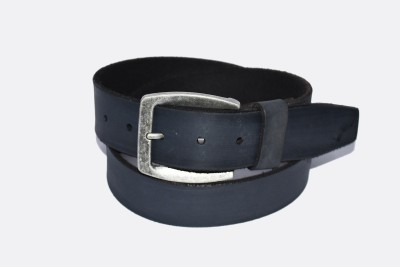 

Pellezzari Men Formal Black Genuine Leather Belt