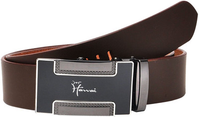 

Hawai Men Casual, Formal Brown Genuine Leather Belt