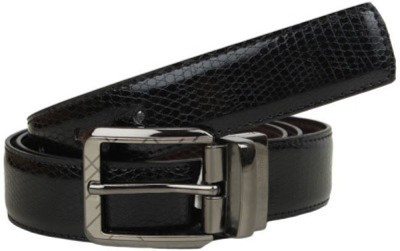 

VR ENTERPRISES Men Casual, Party, Formal Black Genuine Leather Belt