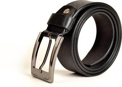 

Just Differ Men Casual, Evening, Formal, Party Black Genuine Leather Belt