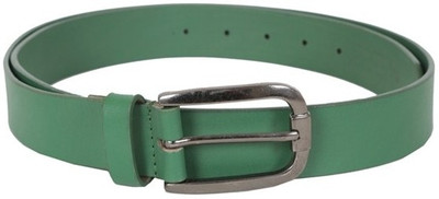 

Lino Perros Men Casual Green Genuine Leather Belt