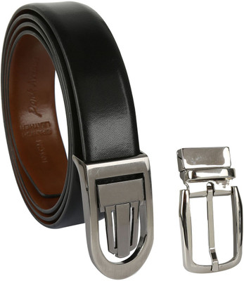 

Park Avenue Men Black Genuine Leather Belt