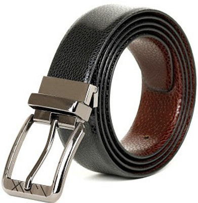 

NG Men Formal, Casual Black, Brown Genuine Leather Reversible Belt