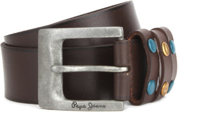 

Pepe Jeans Men Brown Genuine Leather Belt