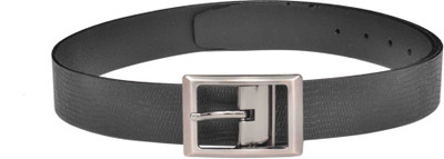 

Scarleti Men Casual Black Genuine Leather Belt