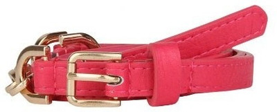 

Lino Perros Women Casual Pink Artificial Leather Belt