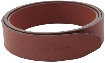 

Redrho Men Brown Genuine Leather Belt, Cognac