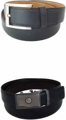 

SFA Men Formal Black Artificial Leather Reversible Belt