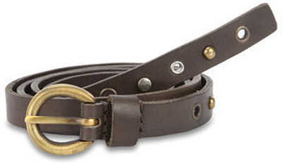 

Paradigm Design Lab Men Casual Brown Genuine Leather Belt