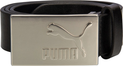 

Puma Men Black Genuine Leather Belt