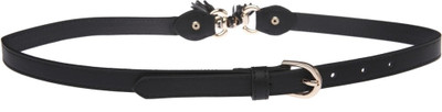 

Only Women Casual Black Artificial Leather Belt