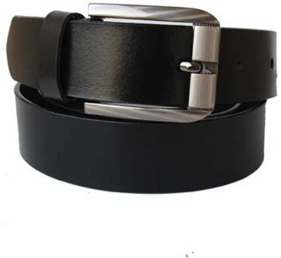 

Klaska Men Formal Black Genuine Leather Belt