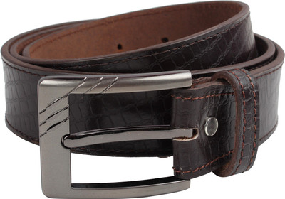 

Exotique Men Formal Brown Genuine Leather Belt