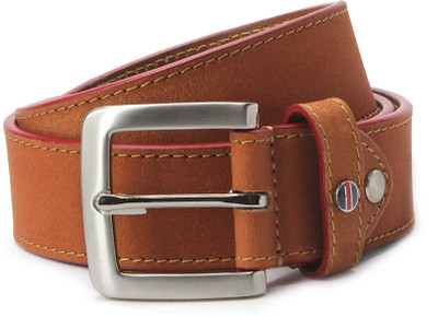

Louis Philippe Men Tan Metal Belt