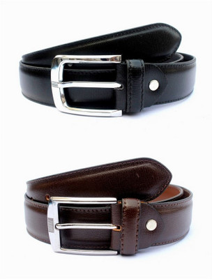 

Tops Men Formal Black, Brown Genuine Leather Belt